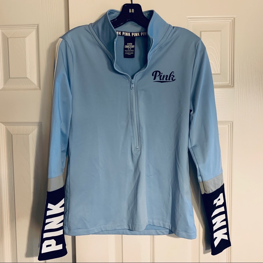 Pink Ultimate Victoria's Secret Half Zip Pullover